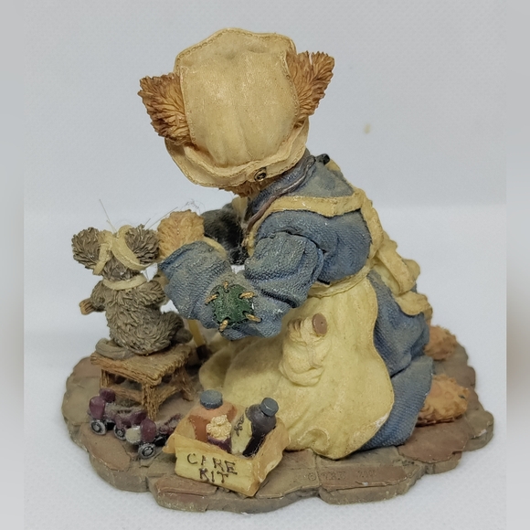 2000 VTG Boyds Bears & Friends Florence Whisker Fixer with Splint Feline Better - Picture 6 of 7